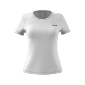 Adidas Women&#39;s Training Design 2 Move Solid T-Shirts White DU2303