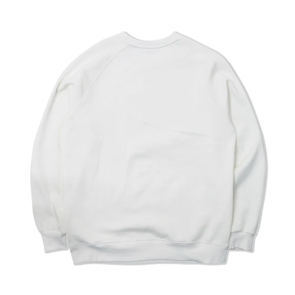 AUTHENTIC LOGO CREWNECK WHITE