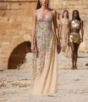 Beaded Lace Dress