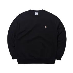 BEARRABBIT CREWNECK BLACK