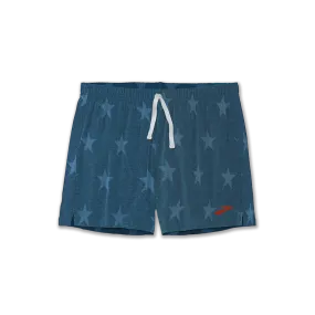 Brooks Men's Moment 5" Shorts "Run USA"