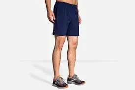 Brooks | Sherpa 7" Shorts | Men's | Navy