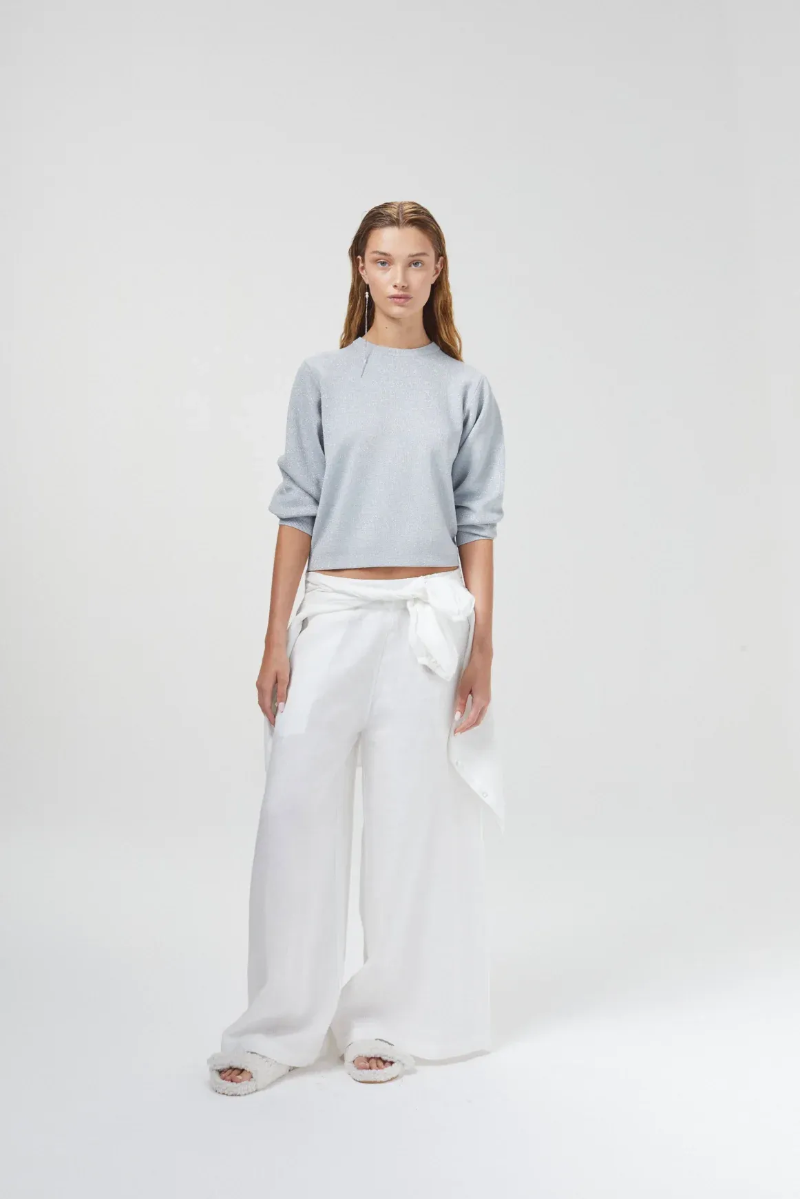 Cape Linen Pants - Off-White