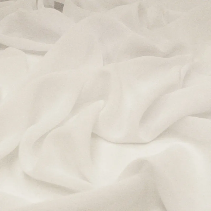 Clichy Chiffon - White