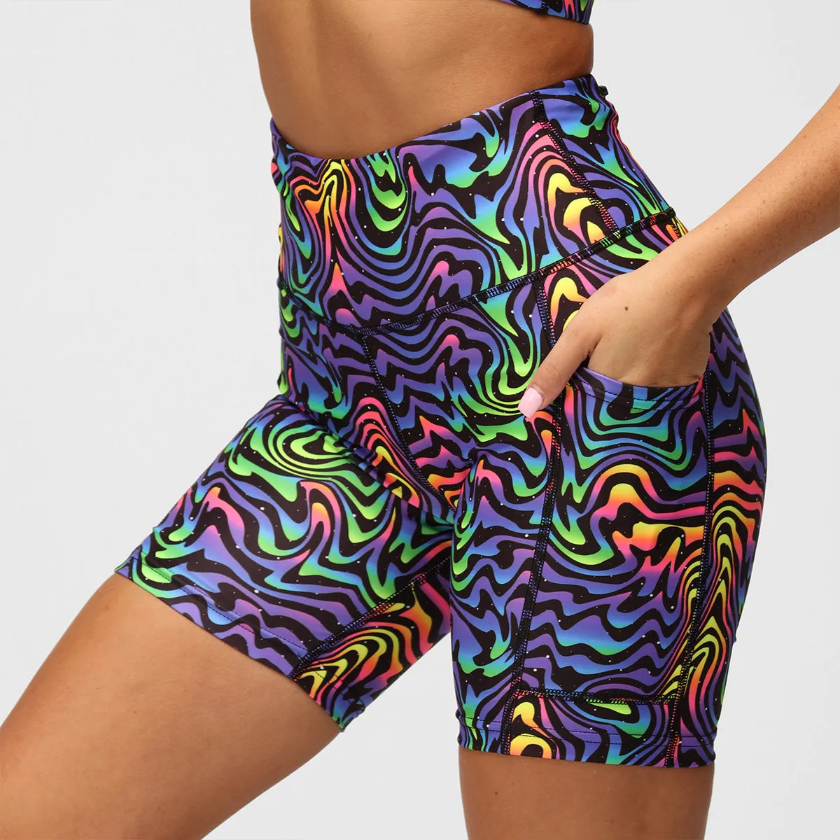 Cosmic Vortex Running Shorts