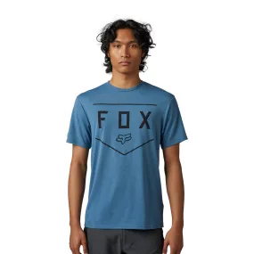 Fox Racing  Mens Shield Short Sleeve Tech Tee T-Shirt Casual Comfort Dark Slate