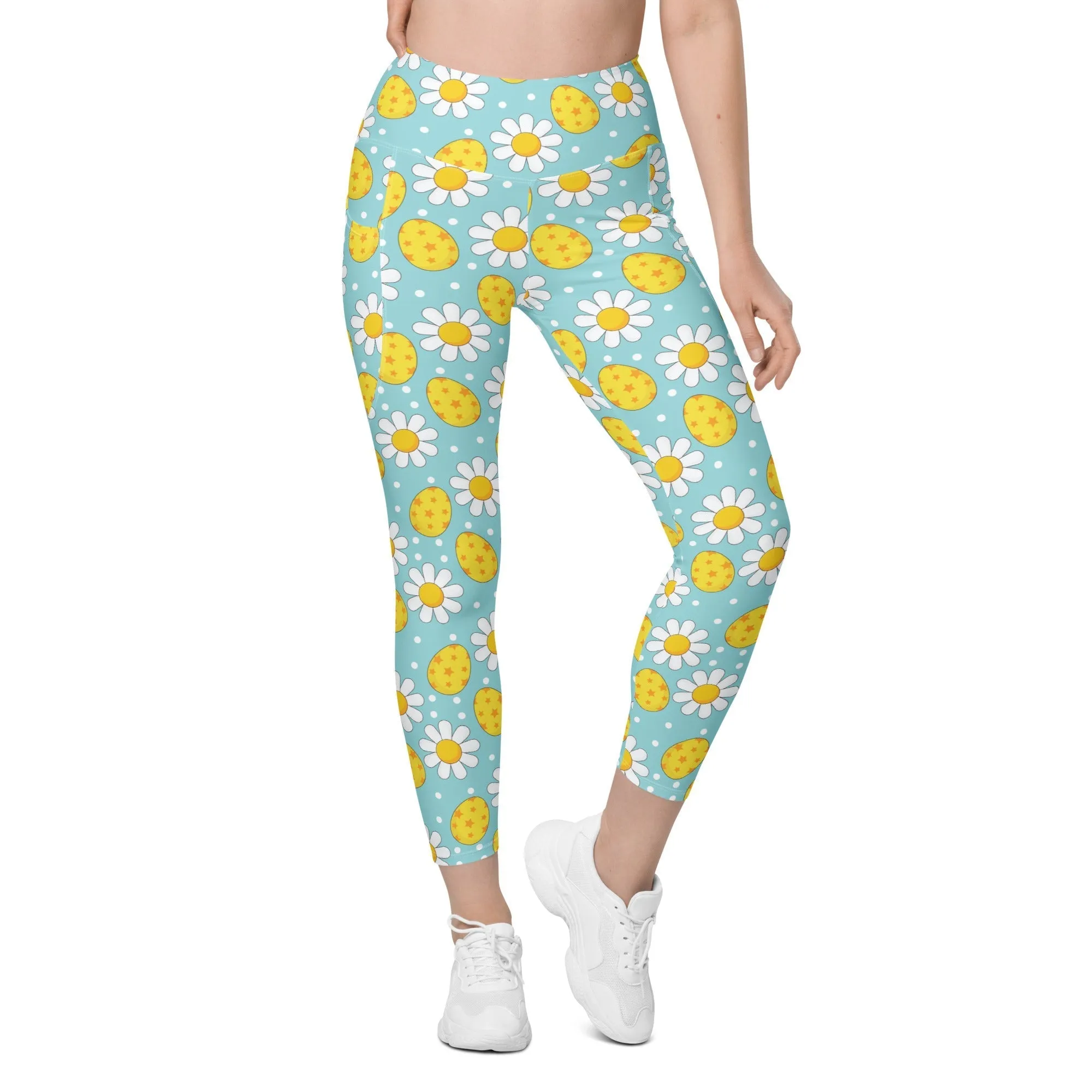 Lovely Easter Leggings With Pockets