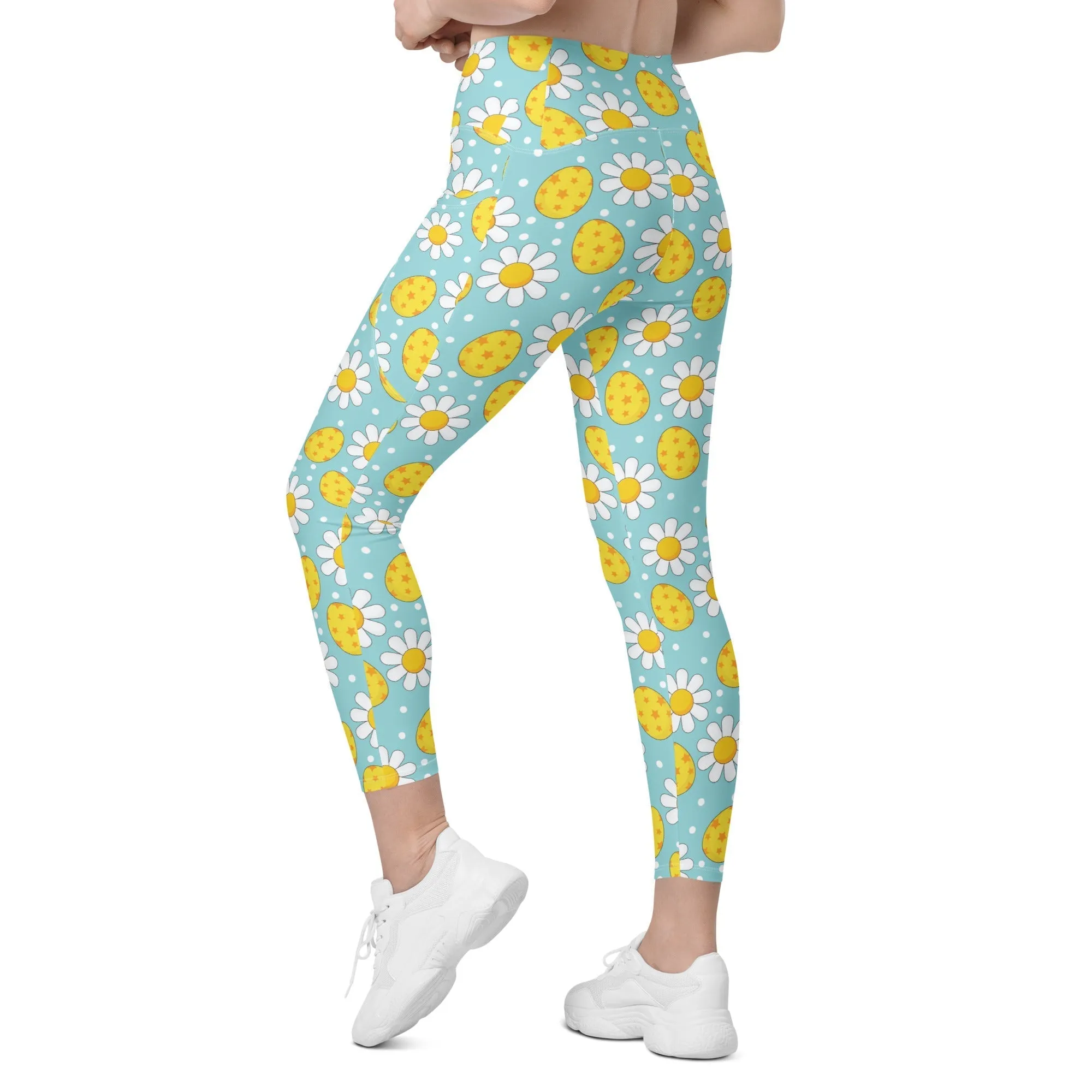 Lovely Easter Leggings With Pockets