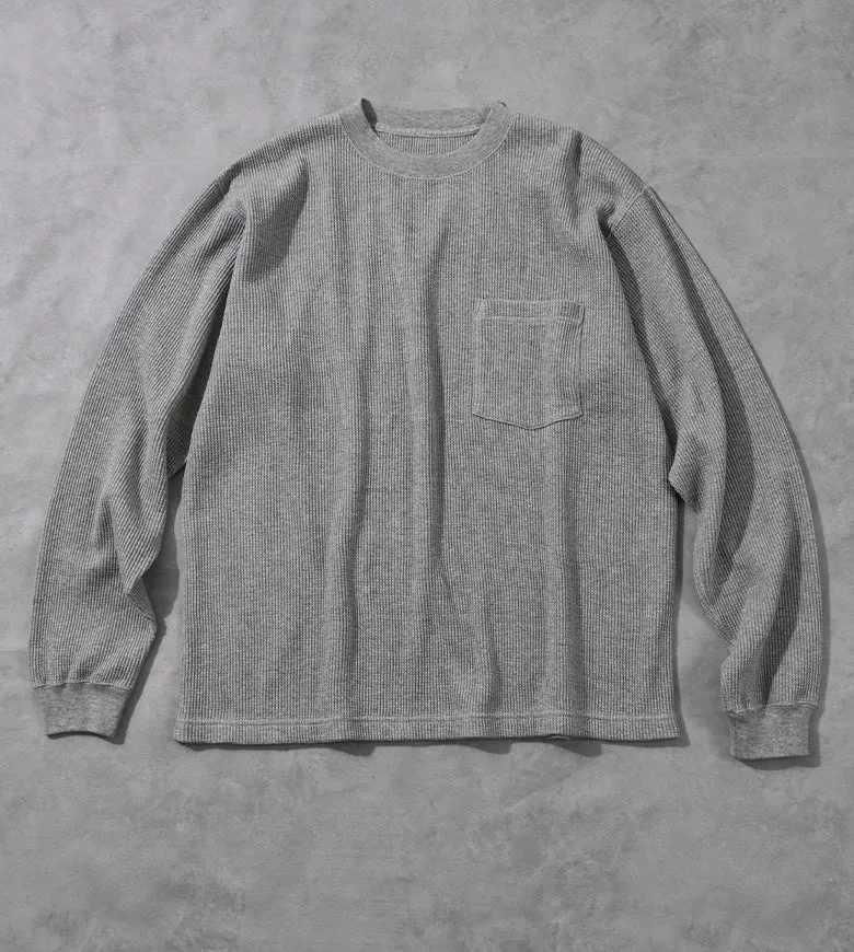 L/S THERMAL POCKET TEE / ロングスリーブ サーマル ポケットティー