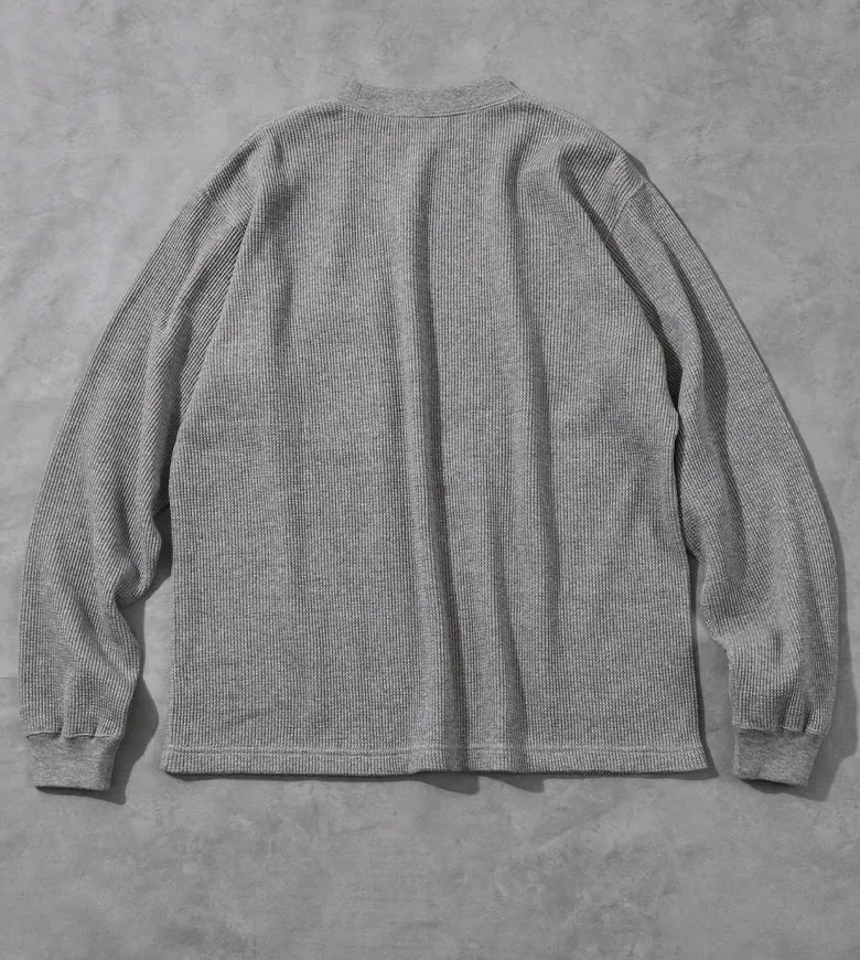 L/S THERMAL POCKET TEE / ロングスリーブ サーマル ポケットティー