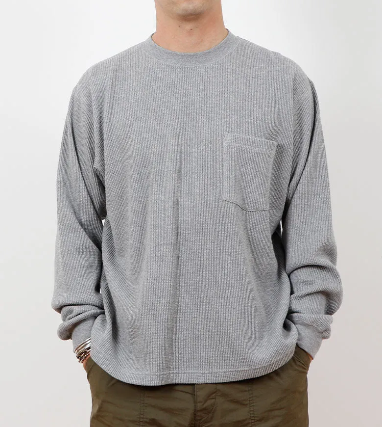 L/S THERMAL POCKET TEE / ロングスリーブ サーマル ポケットティー