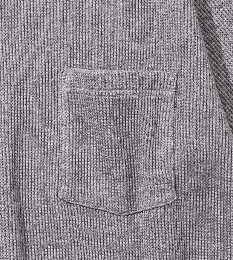 L/S THERMAL POCKET TEE / ロングスリーブ サーマル ポケットティー