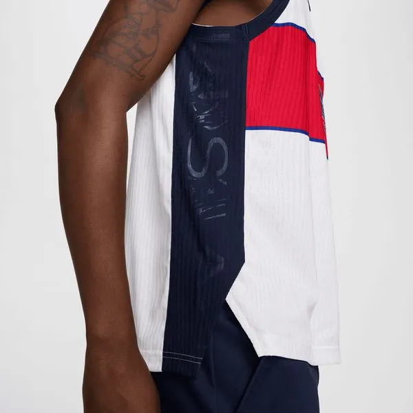 Nike SB 2024 Olympics Team USA Dri-Fit ADV Sleeveless Skate Jersey White