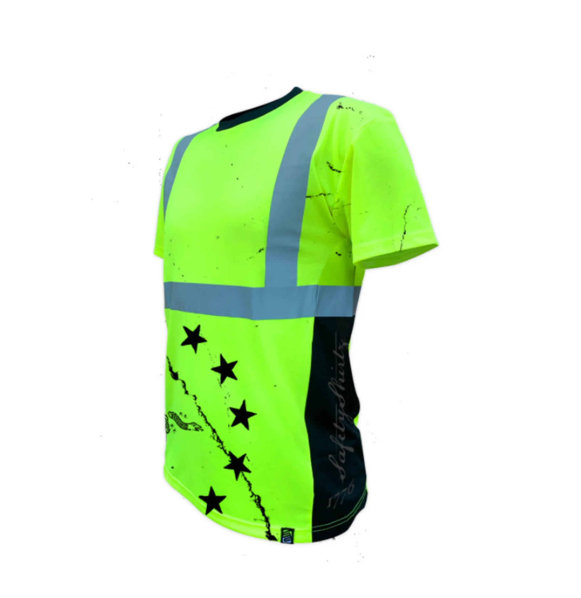 SafetyShirtz SS360 1776 Class 2 Hi-Vis Safety T-Shirt