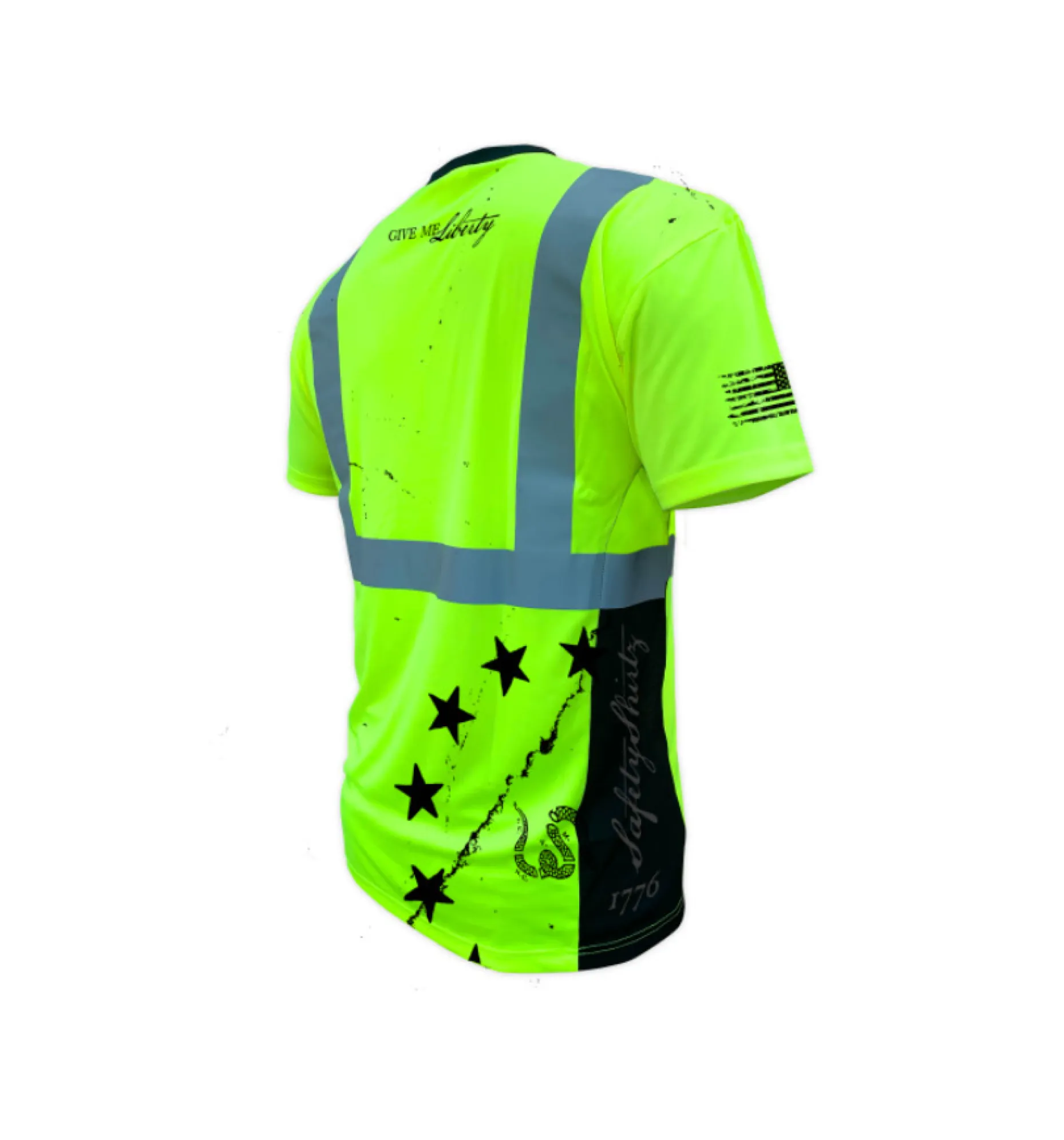 SafetyShirtz SS360 1776 Class 2 Hi-Vis Safety T-Shirt