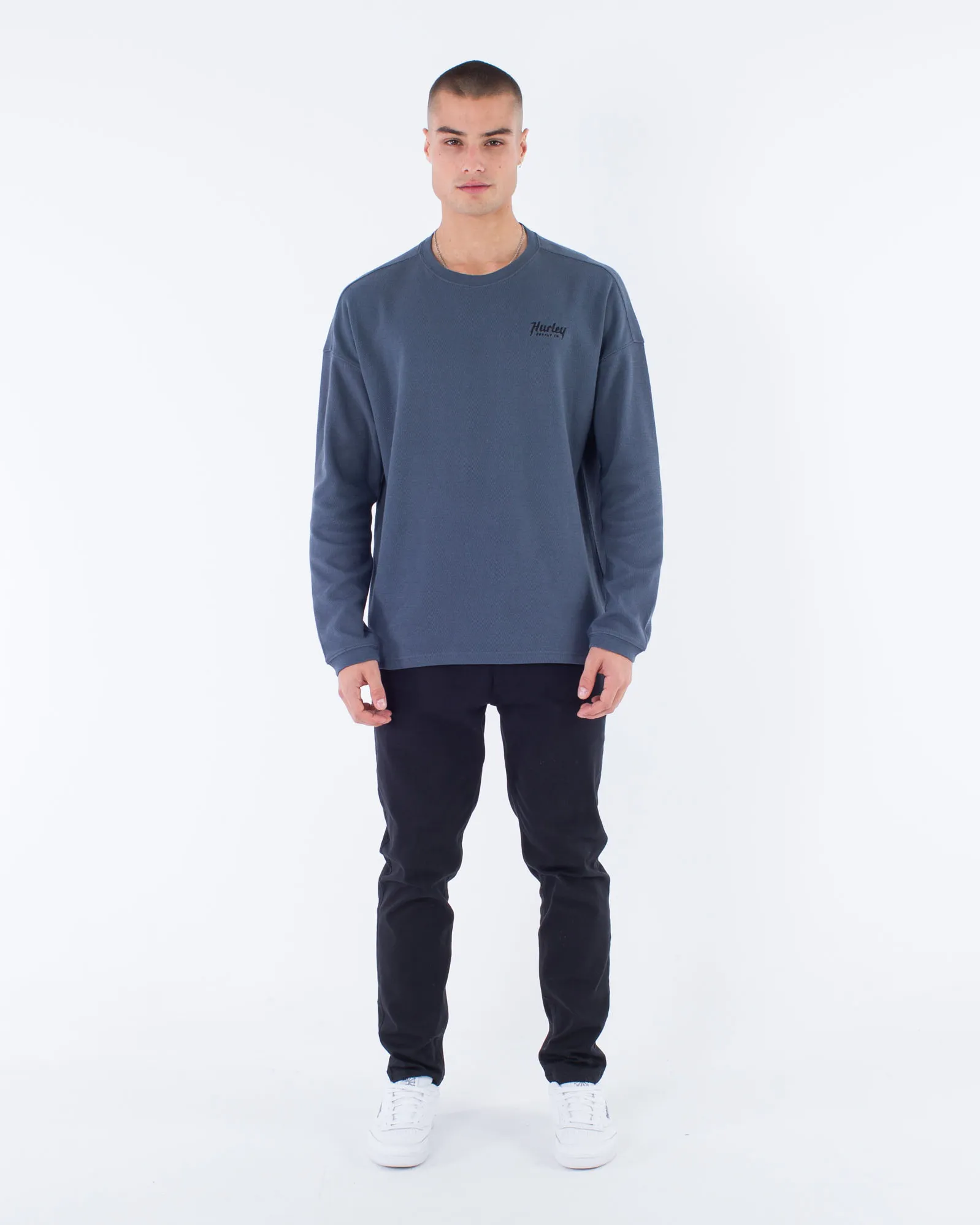 Tradesman Thermal Crew Sweatshirt in Iron Ore