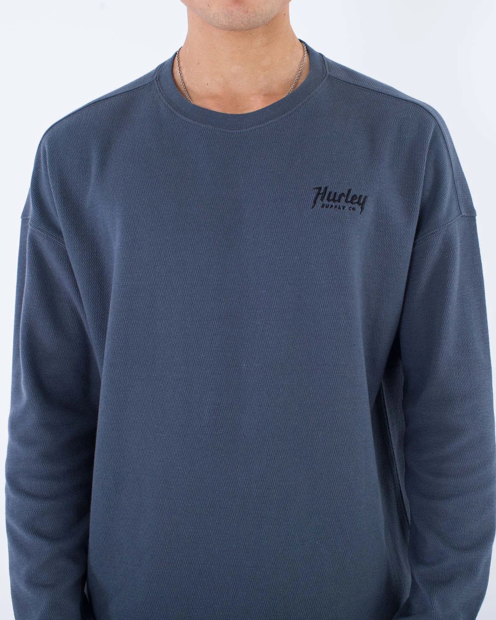 Tradesman Thermal Crew Sweatshirt in Iron Ore