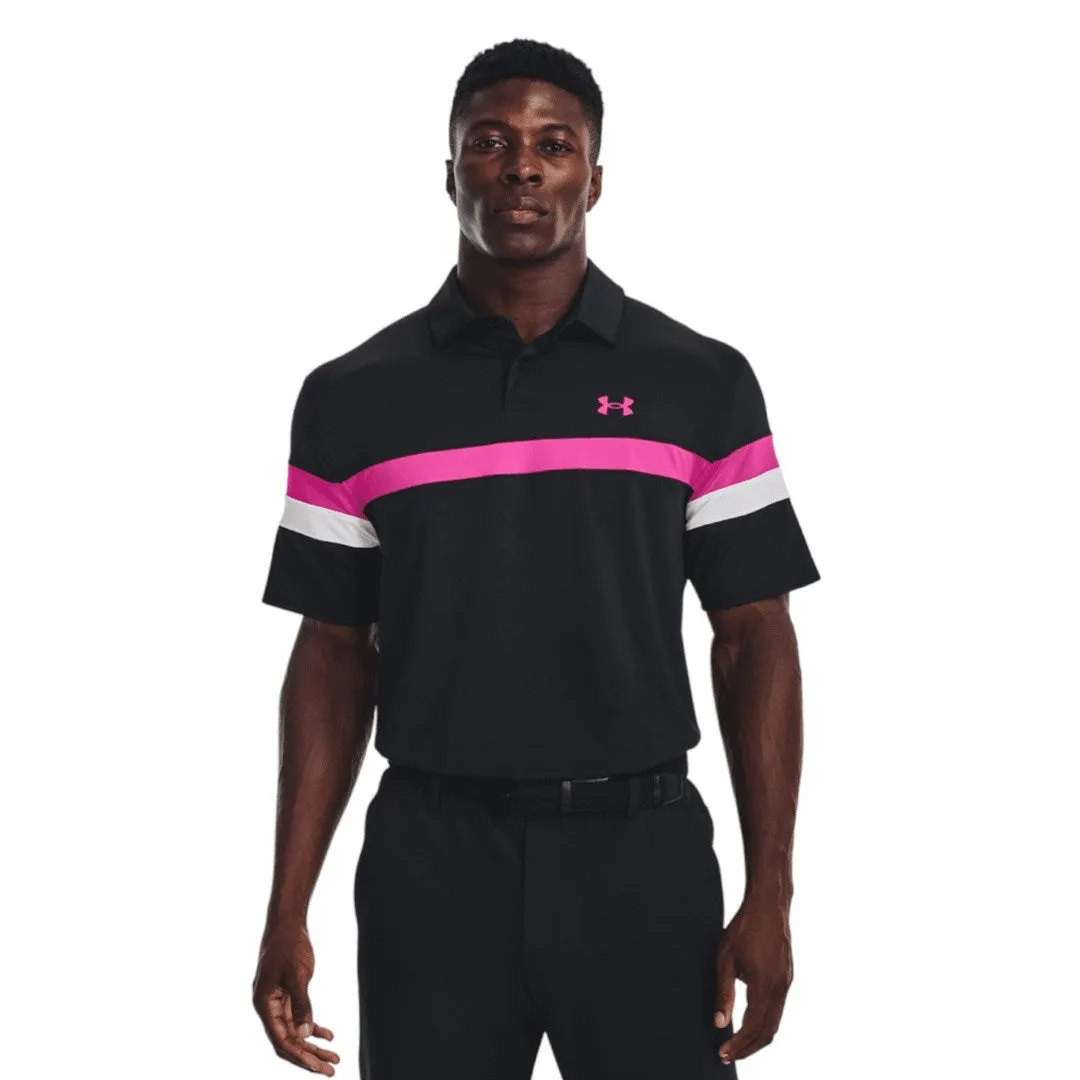 Under Armour T2G Color Block Golf Polo Shirt 1377379