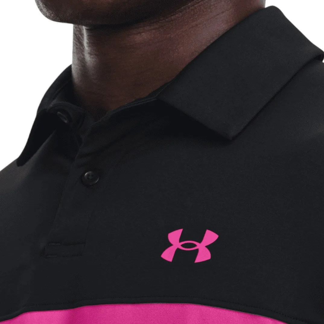 Under Armour T2G Color Block Golf Polo Shirt 1377379