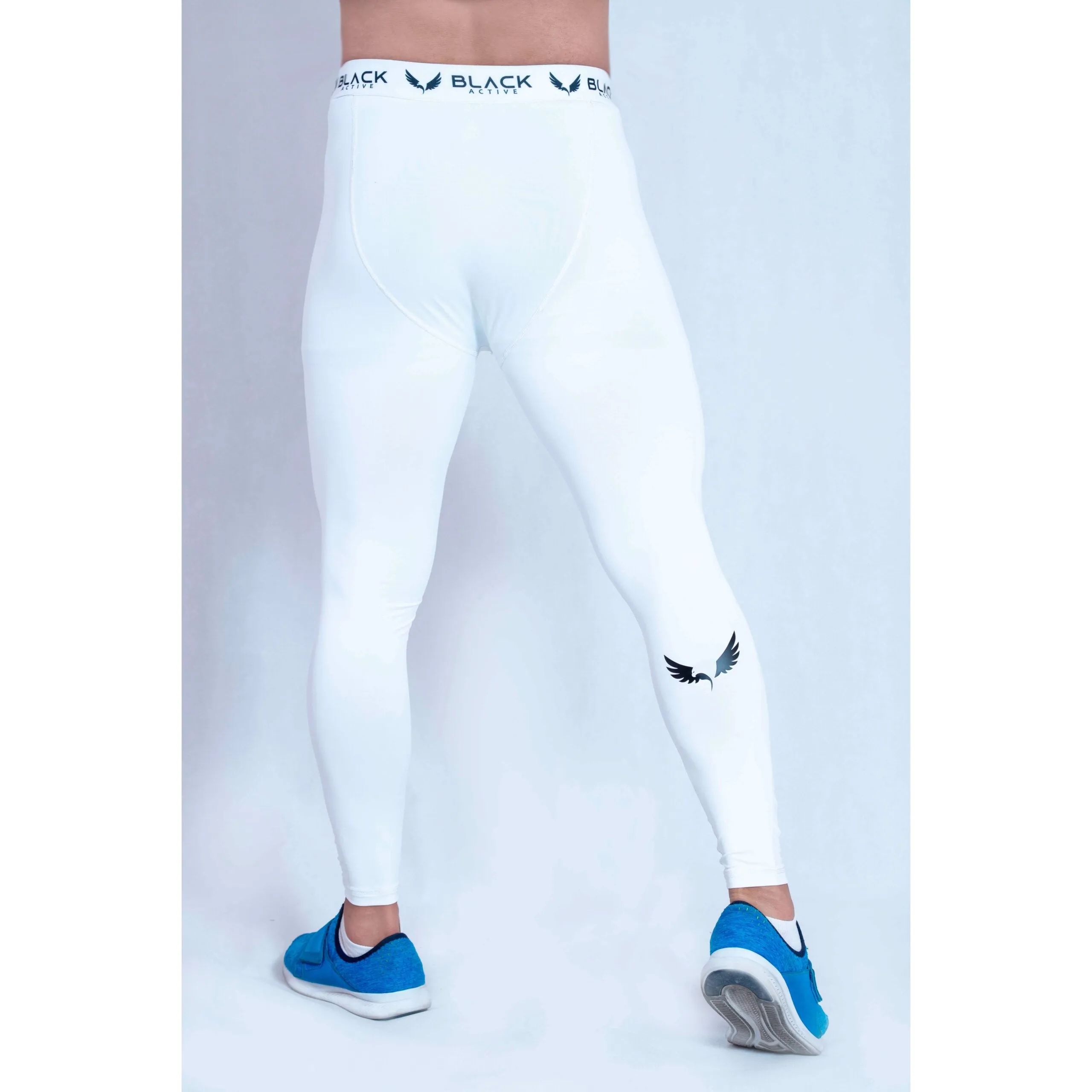 White Compression Pants