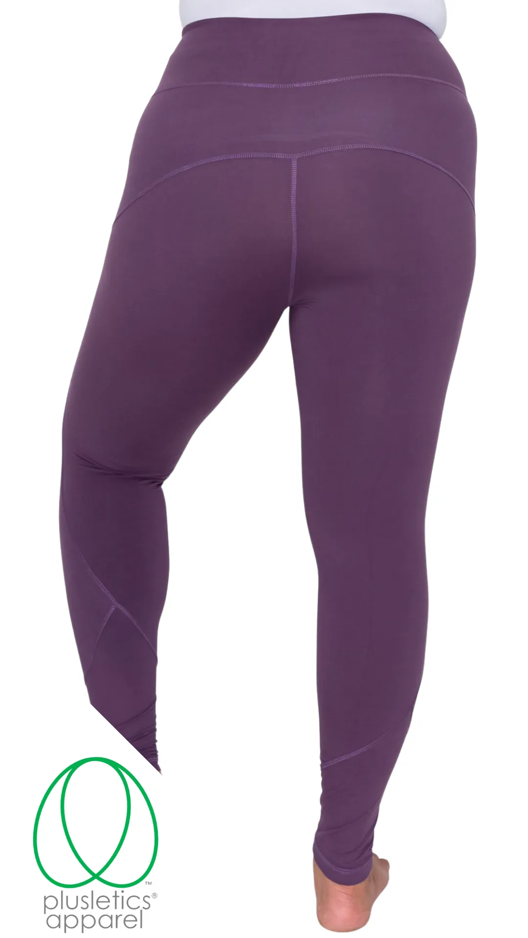 Yoga Leggings Extra Plus 18 - 30 -  Vintage Violet